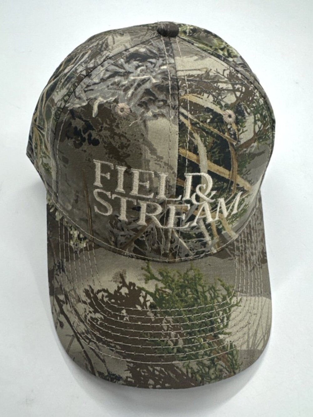 Field & Stream Baseball Cap Mens Adjustable Camo Hat Outdoor Cotton Y2K NEW